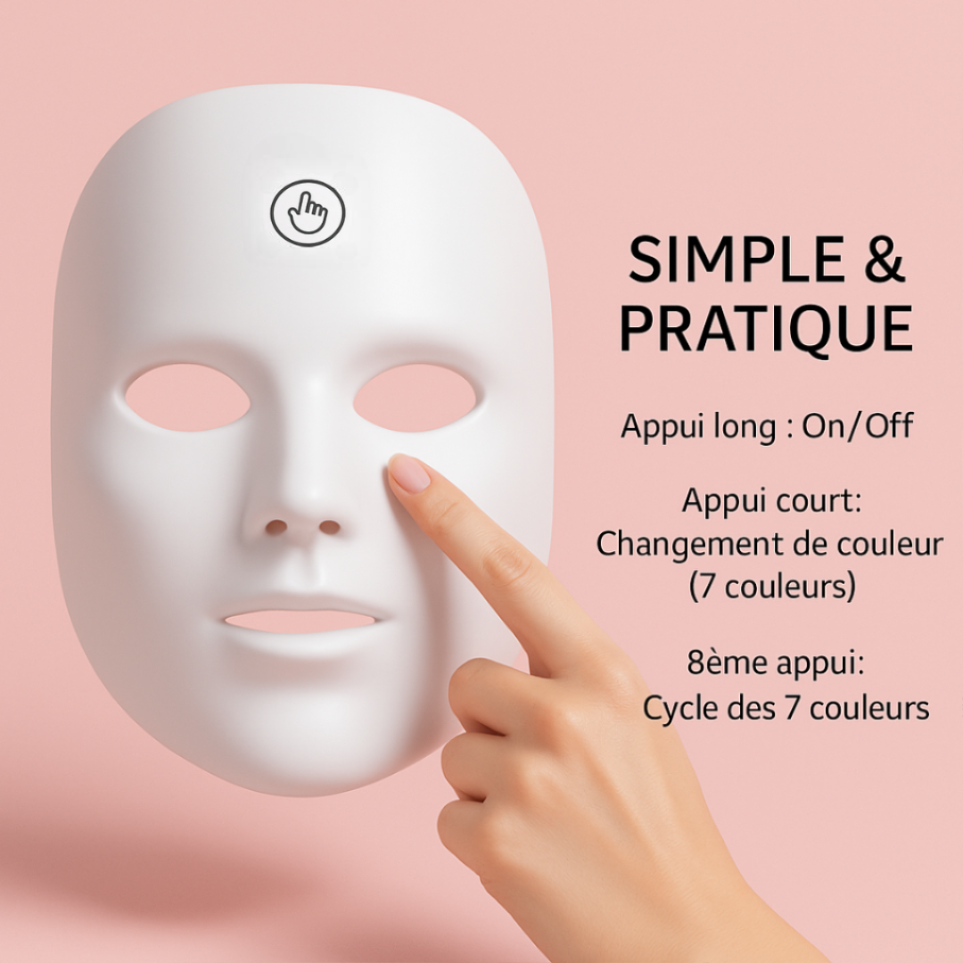 Masque LED Visage Premium